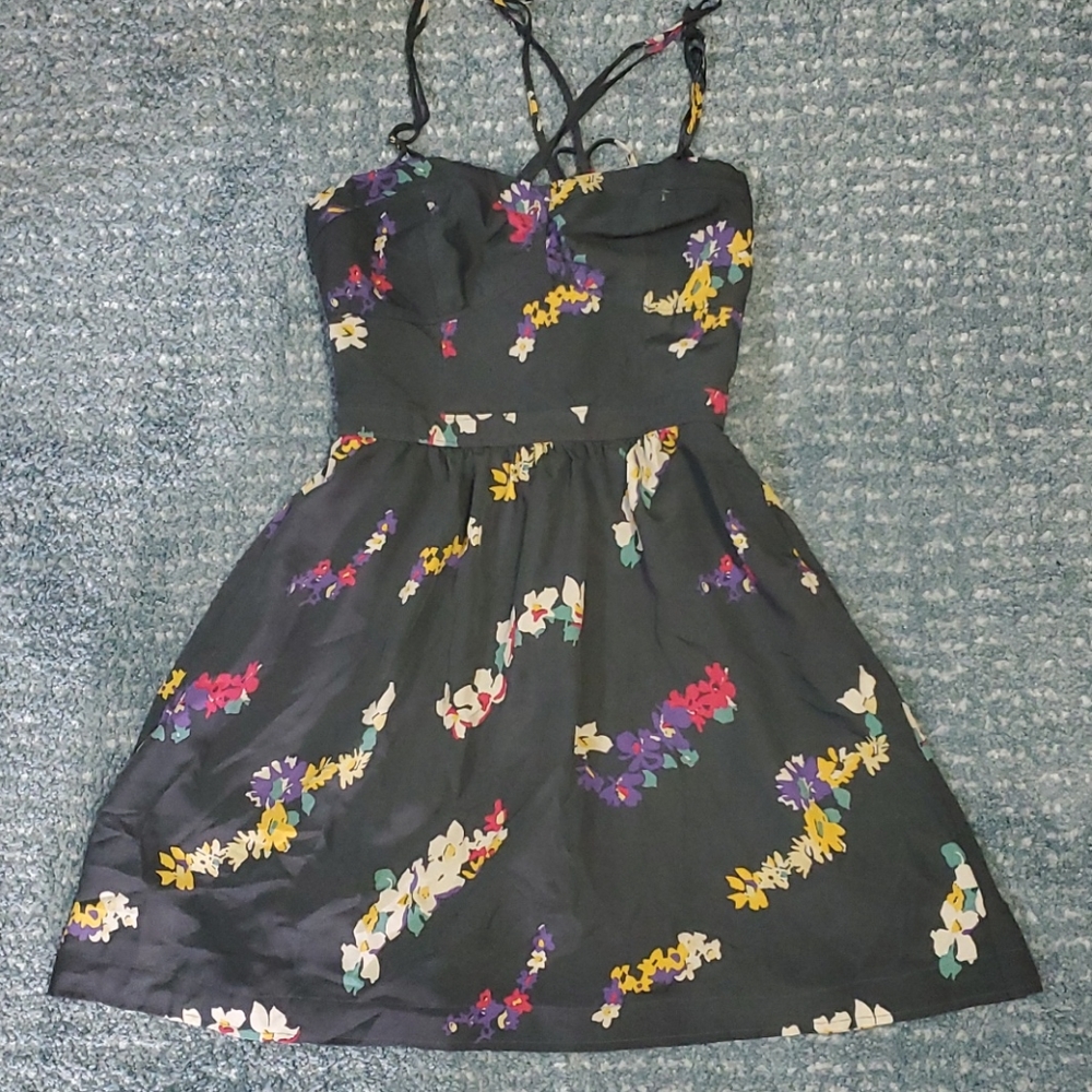 Spaghetti strapped Dress with pockets